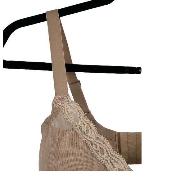 Natori bra 741299 Feathers full figure underwire tan size 34G - Picture 3 of 9